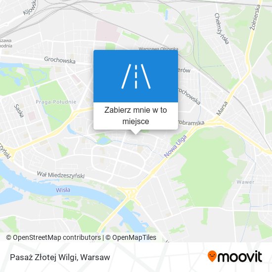 Mapa Pasaż Złotej Wilgi