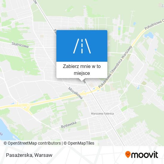 Mapa Pasażerska