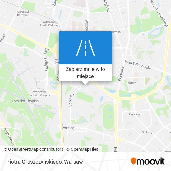 Mapa Piotra Gruszczyńskiego