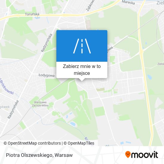 Mapa Piotra Olszewskiego