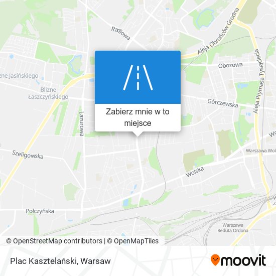 Mapa Plac Kasztelański