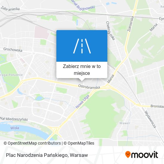 Mapa Plac Narodzenia Pańskiego