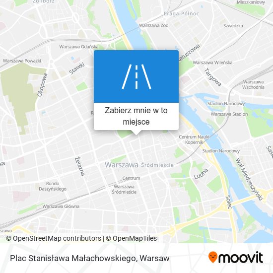 Mapa Plac Stanisława Małachowskiego