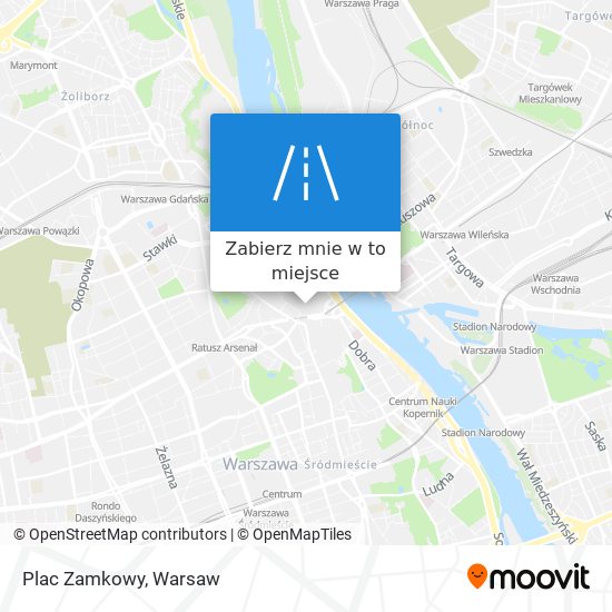 Mapa Plac Zamkowy