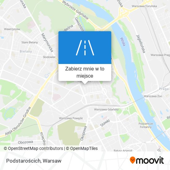 Mapa Podstarościch