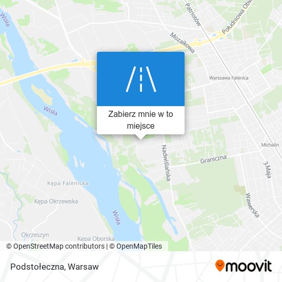 Mapa Podstołeczna