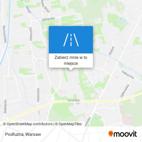 Mapa Podłużna