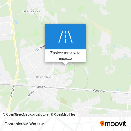 Mapa Pontonierów