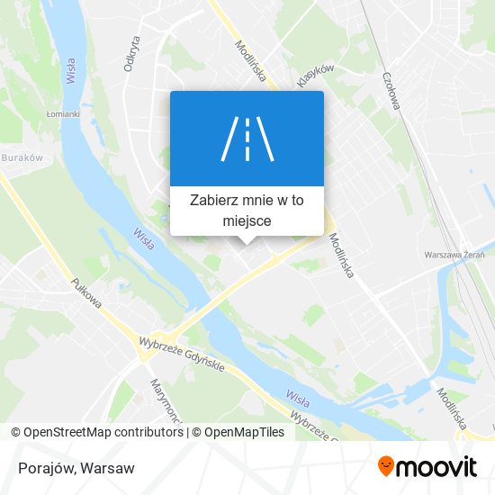 Mapa Porajów