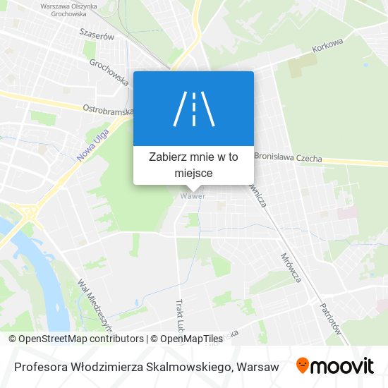 Mapa Profesora Włodzimierza Skalmowskiego