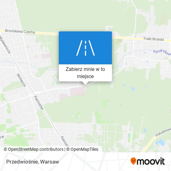 Mapa Przedwiośnie