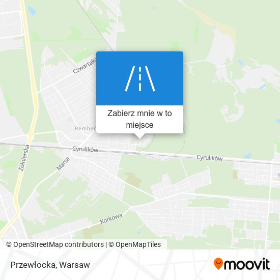 Mapa Przewłocka