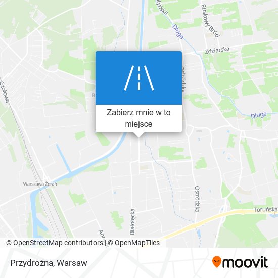 Mapa Przydrożna