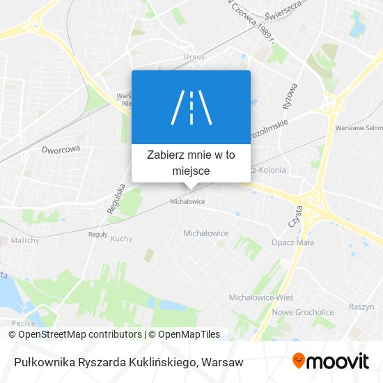 Mapa Pułkownika Ryszarda Kuklińskiego