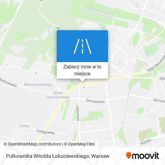 Mapa Pułkownika Witolda Łokuciewskiego