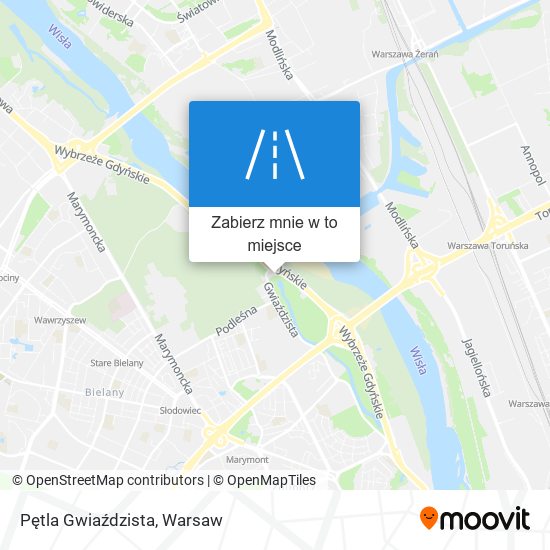 Mapa Pętla Gwiaździsta