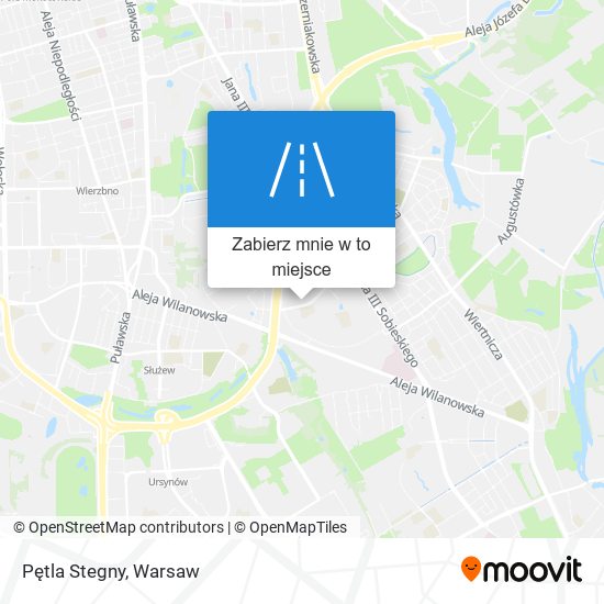 Mapa Pętla Stegny