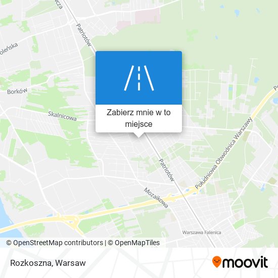 Mapa Rozkoszna