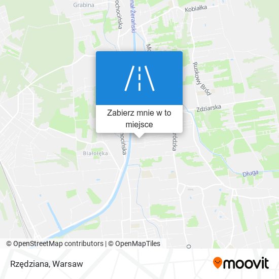 Mapa Rzędziana