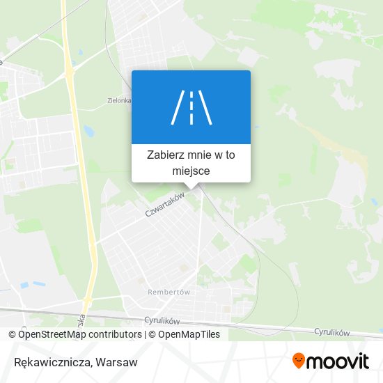 Mapa Rękawicznicza