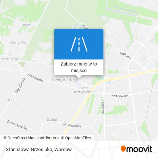 Mapa Stanisława Grzesiuka