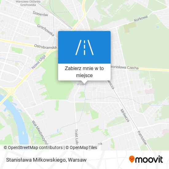 Mapa Stanisława Miłkowskiego