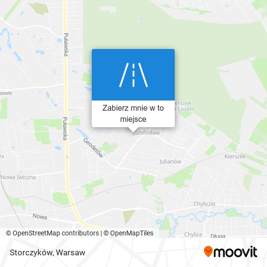 Mapa Storczyków