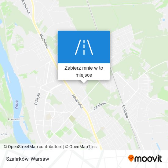 Mapa Szafirków