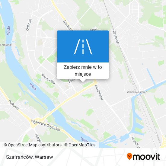 Mapa Szafrańców