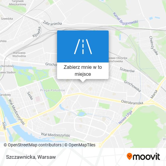 Mapa Szczawnicka