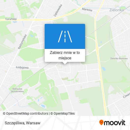 Mapa Szczęśliwa