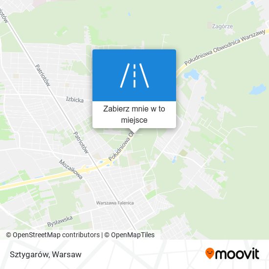 Mapa Sztygarów