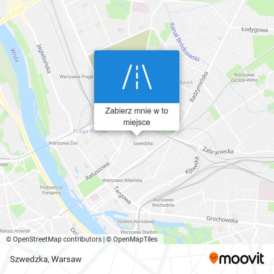 Mapa Szwedzka