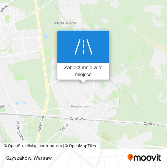 Mapa Szyszaków