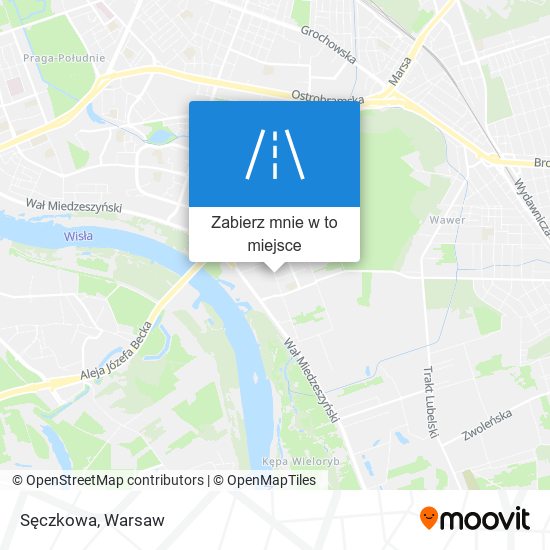 Mapa Sęczkowa