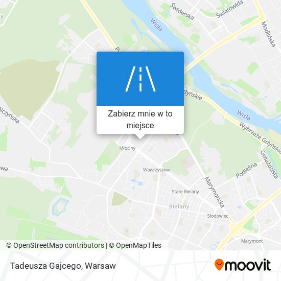 Mapa Tadeusza Gajcego