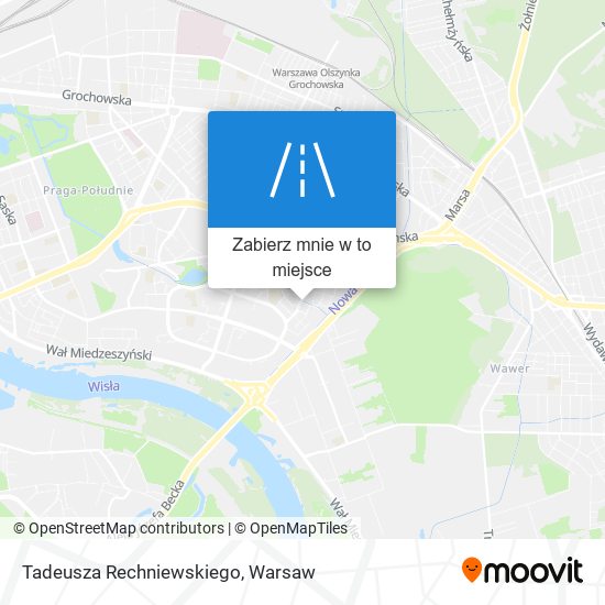 Mapa Tadeusza Rechniewskiego