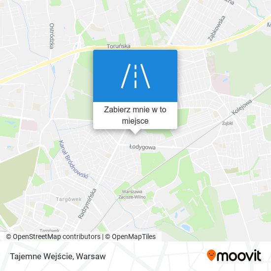 Mapa Tajemne Wejście