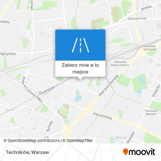 Mapa Techników