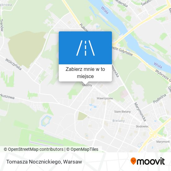 Mapa Tomasza Nocznickiego