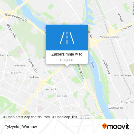 Mapa Tylżycka