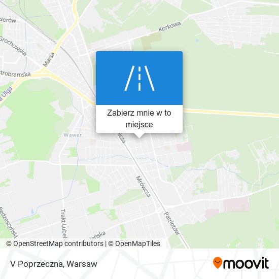 Mapa V Poprzeczna