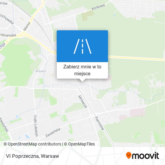 Mapa VI Poprzeczna