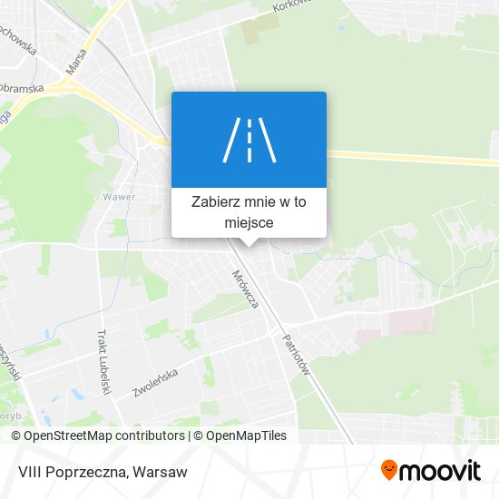 Mapa VIII Poprzeczna