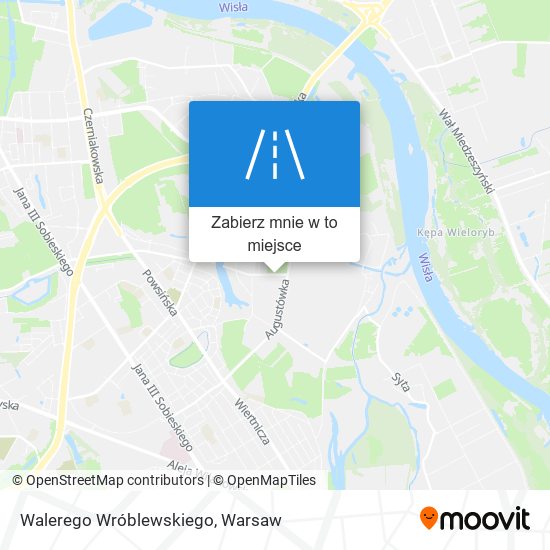 Mapa Walerego Wróblewskiego