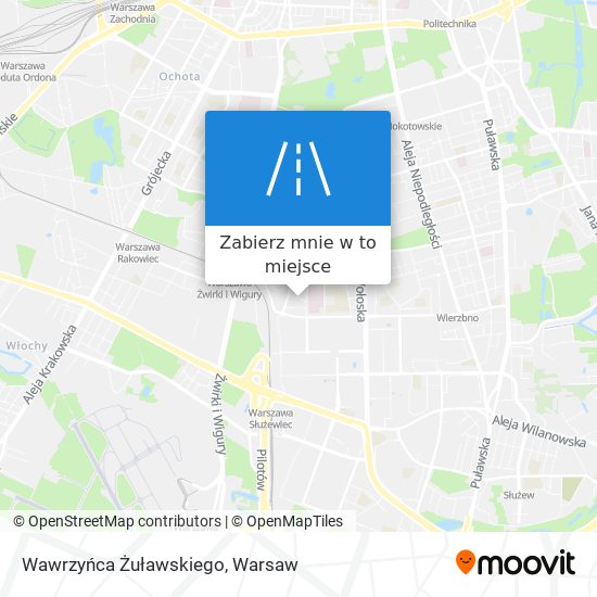 Mapa Wawrzyńca Żuławskiego