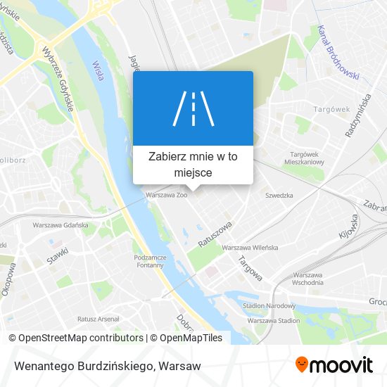 Mapa Wenantego Burdzińskiego