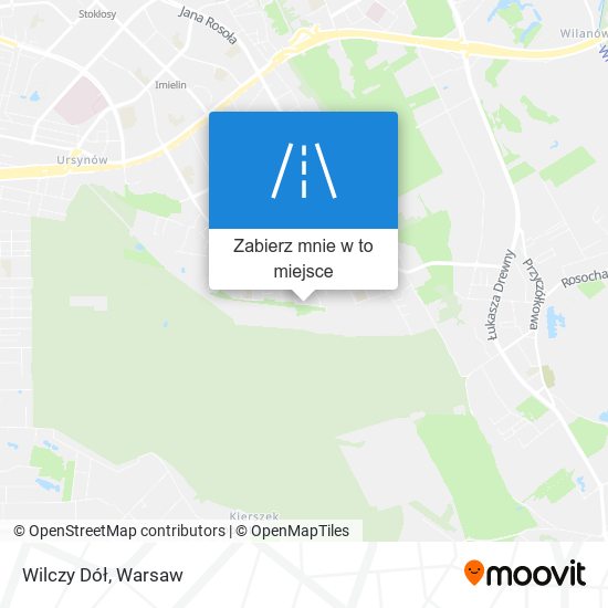 Mapa Wilczy Dół