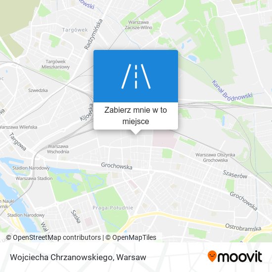 Mapa Wojciecha Chrzanowskiego