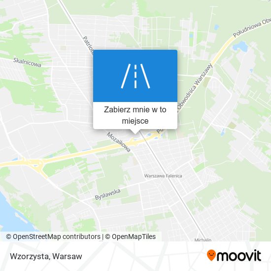 Mapa Wzorzysta